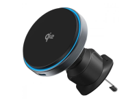 Proove Titanium Circle Qi2 Mobilo Telefonu Turētājs Gaisa Ventilācijas Lūkās Ar Magnētu Un 15w Uzlādi